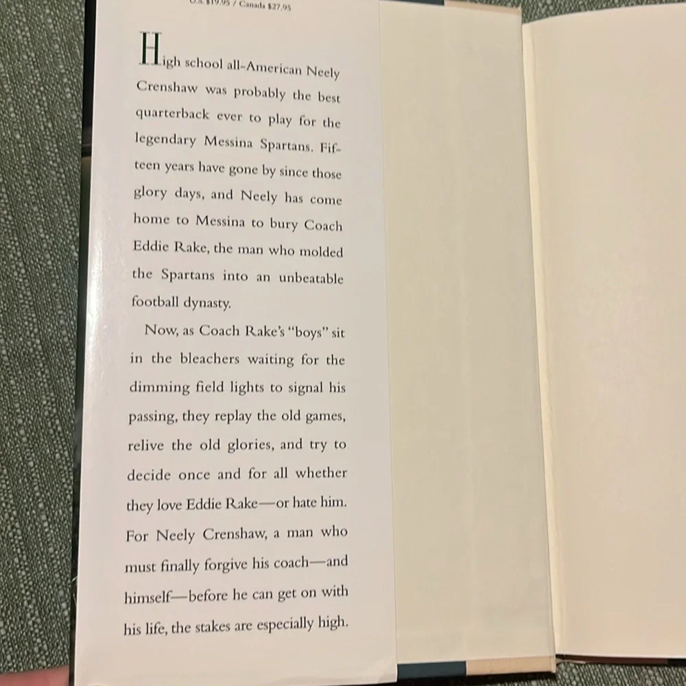 Bleachers by John Grisham 1st Edition Hardcover Oct 2003 EUC